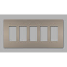 Legrand - radiant Five-Gang Screwless Wall Plate - Lights Canada