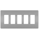 Legrand - radiant Five-Gang Screwless Wall Plate - Lights Canada