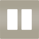 Legrand - radiant Two-Gang Screwless Wall Plate - Lights Canada