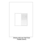 Legrand - Adorne 227V Half-Size Paddle Switch - Lights Canada