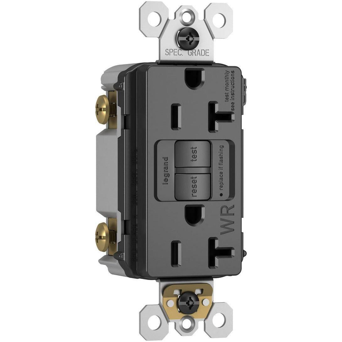 Legrand - radiant Spec-Grade 20A Weather-Resistant Self-Test GFCI Receptacle - Lights Canada