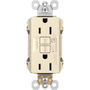 Legrand - radiant 15A Tamper-Resistant Self-Test GFCI Outlet with Audible Alarm - Lights Canada