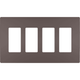 Legrand - radiant Four-Gang Screwless Wall Plate - Lights Canada