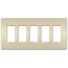 Legrand - radiant Five-Gang Screwless Wall Plate - Lights Canada