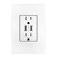 Legrand - Dual USB Plus-Size Outlet Combo with Matching Wall Plate - Lights Canada