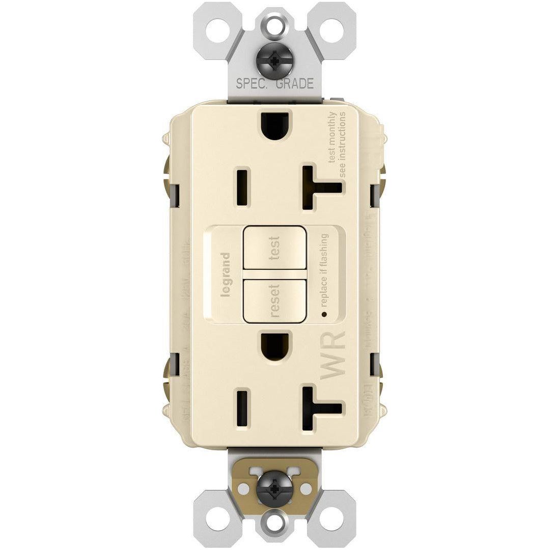 Legrand - radiant Spec-Grade 20A Weather-Resistant Self-Test GFCI Receptacle - Lights Canada