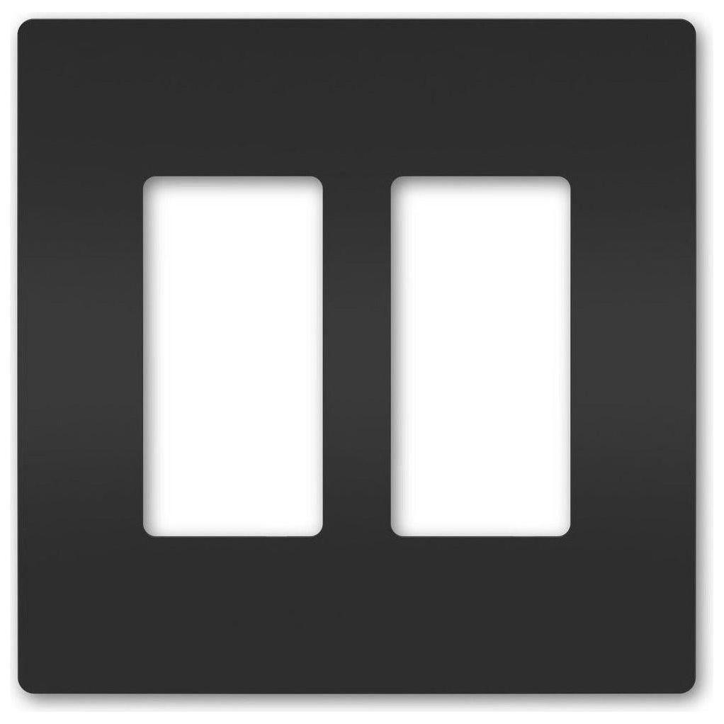 Legrand - radiant Two-Gang Screwless Wall Plate - Lights Canada