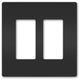 Legrand - radiant Two-Gang Screwless Wall Plate - Lights Canada