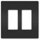 Legrand - radiant Two-Gang Screwless Wall Plate - Lights Canada