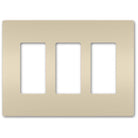 Legrand - radiant Three-Gang Screwless Wall Plate - Lights Canada