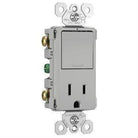 Legrand - radiant Single-Pole/3-Way Switch with 15A Tamper-Resistant Outlet - Lights Canada