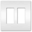 Legrand - radiant Two-Gang Screwless Wall Plate - Lights Canada