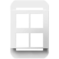 4-Port Keystone Frame