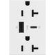 Legrand - Adorne 20A Tamper-Resistant Ultra-Fast USB Type A/C Outlet - Lights Canada