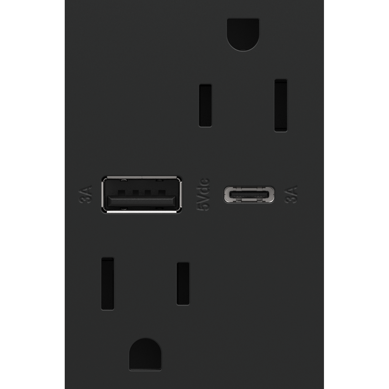 Legrand - Adorne 15A Tamper-Resistant Ultra-Fast USB Type A/C Outlet - Lights Canada