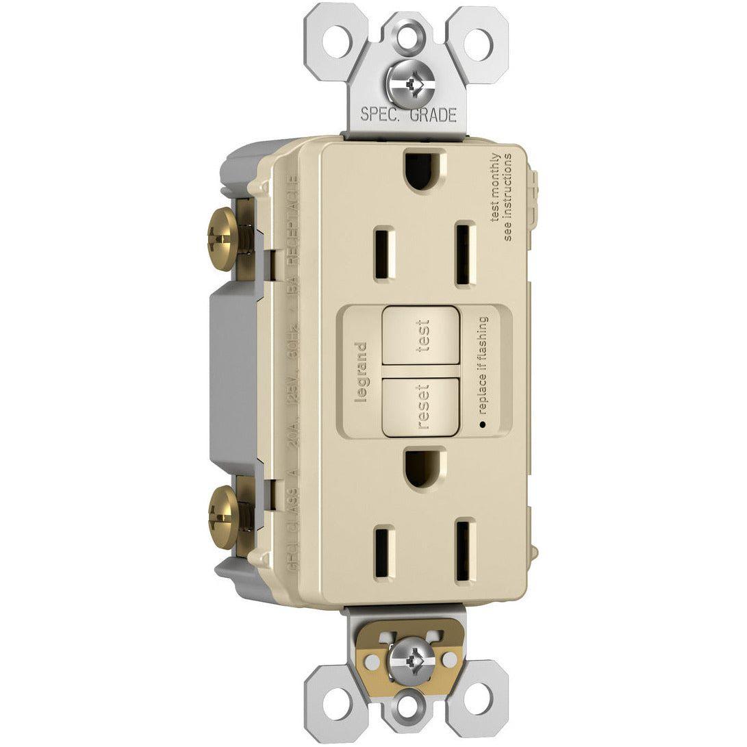 Legrand - radiant Spec-Grade 15A Tamper-Resistant Self-Test GFCI Receptacle - Lights Canada