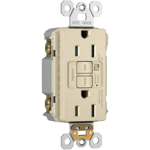 Legrand - radiant 15A Tamper-Resistant Self-Test GFCI Outlet with Audible Alarm - Lights Canada