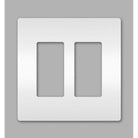 Legrand - radiant Two-Gang Screwless Wall Plate - Lights Canada