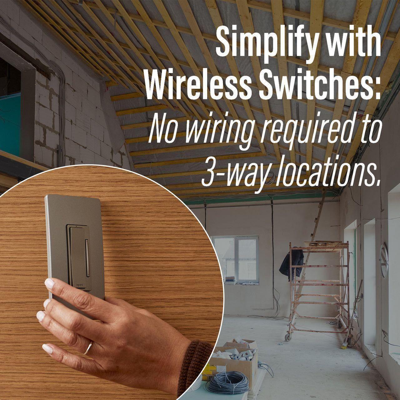 Legrand - Sleep/Wake Wireless Smart Switch with Netatmo - Lights Canada