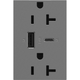Legrand - Adorne 20A Tamper-Resistant Ultra-Fast USB Type A/C Outlet - Lights Canada