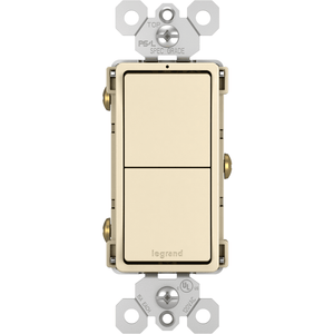 Legrand - radiant Two Single-Pole Switches - Lights Canada