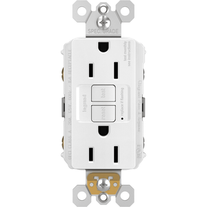 Legrand - radiant Spec-Grade 15A Tamper-Resistant Self-Test GFCI Receptacle - Lights Canada