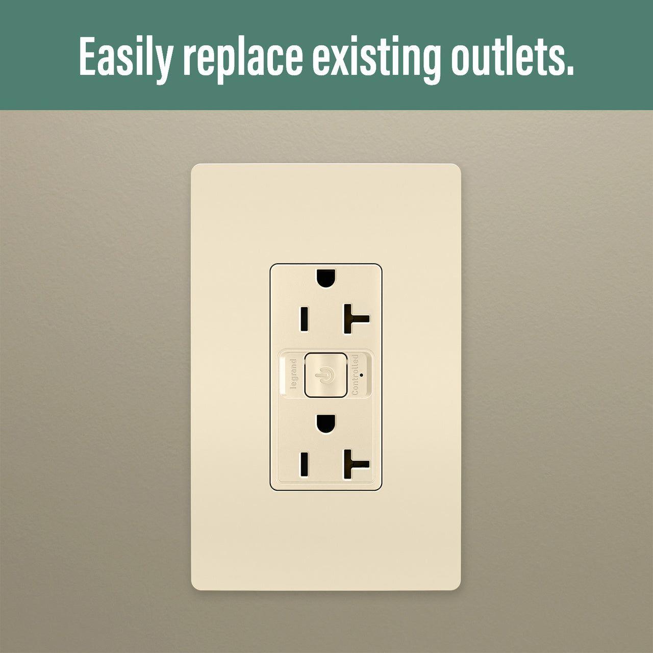 Legrand - Smart 20A Outlet with Netatmo - Lights Canada