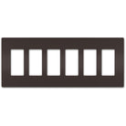 Legrand - radiant Six-Gang Screwless Wall Plate - Lights Canada