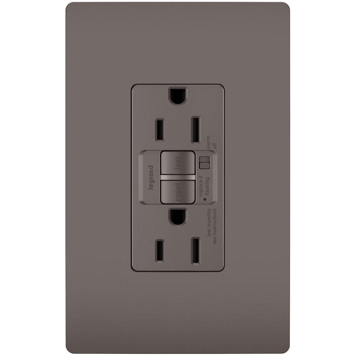 Legrand - radiant Spec-Grade 15A Tamper-Resistant Self-Test GFCI Receptacle - Lights Canada