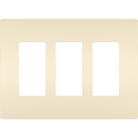 Legrand - radiant Three-Gang Screwless Wall Plate - Lights Canada