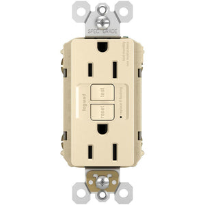 Legrand - radiant Spec-Grade 15A Tamper-Resistant Self-Test GFCI Receptacle - Lights Canada