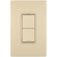 Legrand - radiant Two Single-Pole Switches - Lights Canada