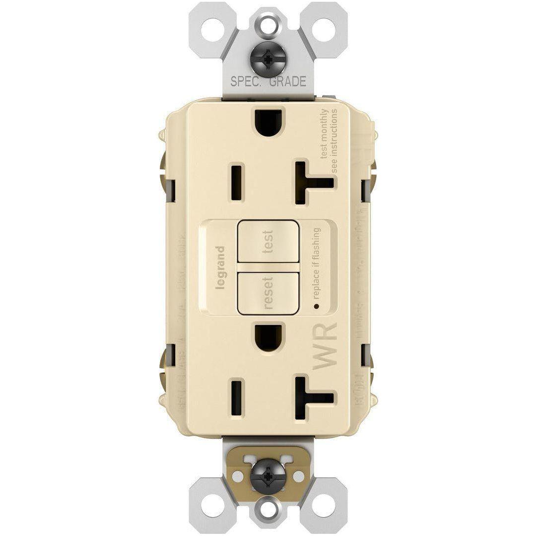 Legrand - radiant Spec-Grade 20A Weather-Resistant Self-Test GFCI Receptacle - Lights Canada