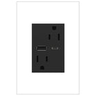 Legrand - Adorne 15A Tamper-Resistant Ultra-Fast USB Type A/C Outlet - Lights Canada