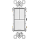 Legrand - radiant Two Single-Pole Switches & Single Pole/3-Way Switch - Lights Canada