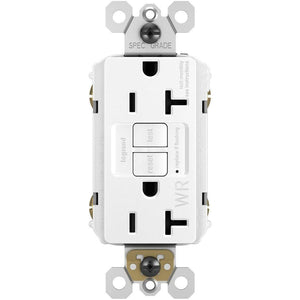 Legrand - radiant Spec-Grade 20A Weather-Resistant Self-Test GFCI Receptacle - Lights Canada