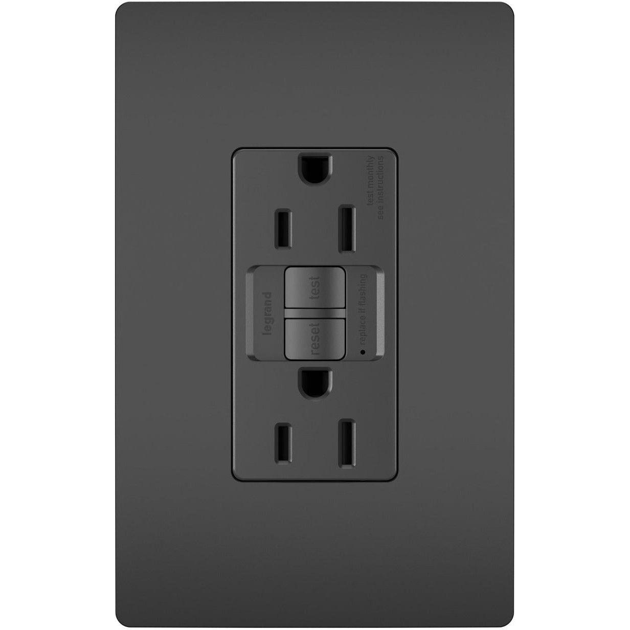 Legrand - radiant Spec-Grade 15A Tamper-Resistant Self-Test GFCI Receptacle - Lights Canada