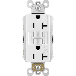 Legrand - radiant Spec-Grade 20A Weather-Resistant Self-Test GFCI Receptacle - Lights Canada