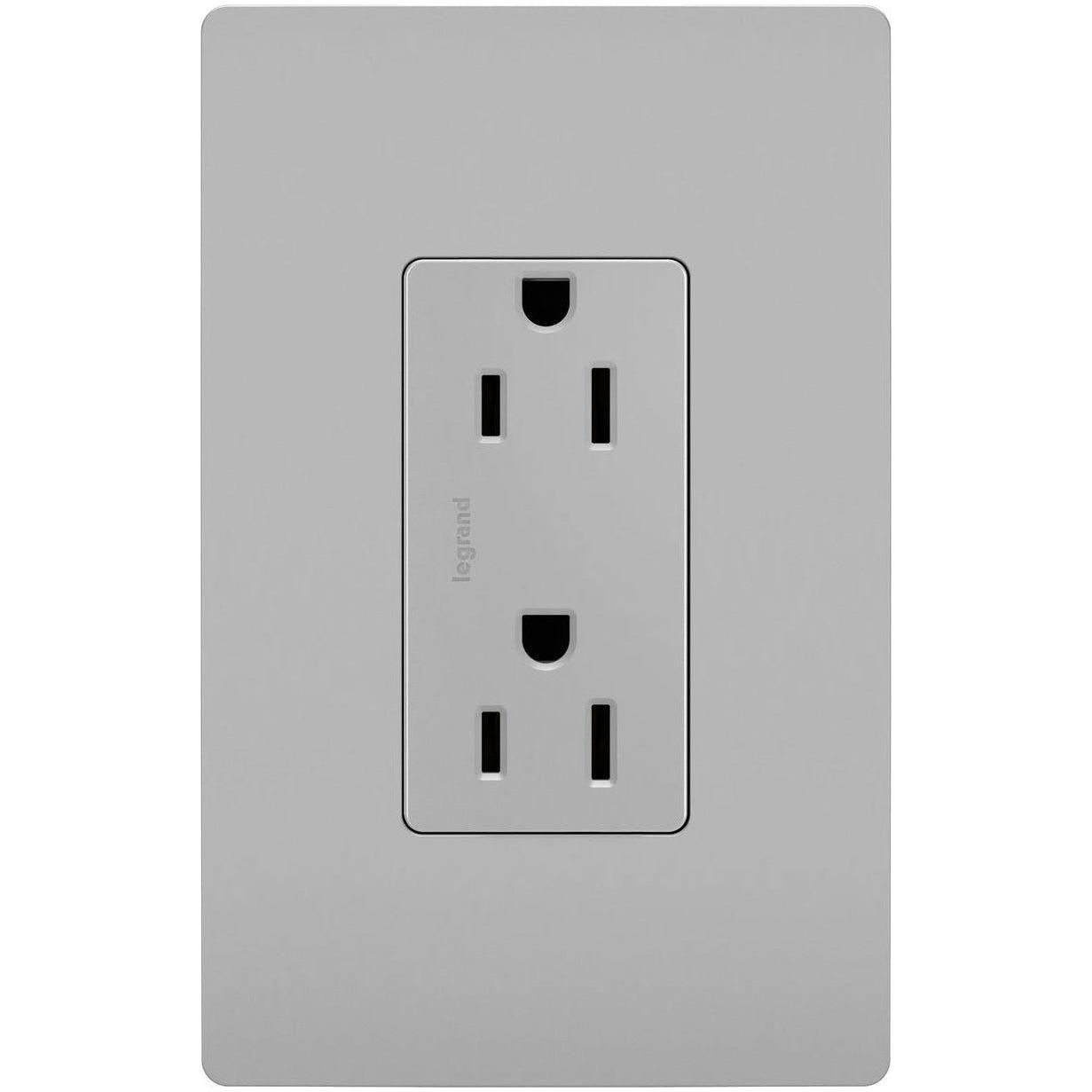 Legrand - radiant 15A 125V Duplex Tamper-Resistant Outlet - Lights Canada