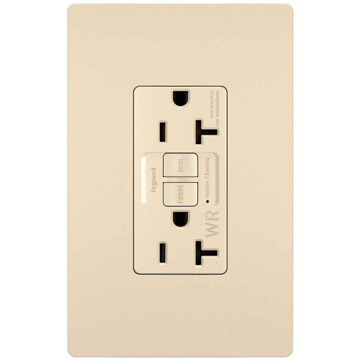 Legrand - radiant Spec-Grade 20A Weather-Resistant Self-Test GFCI Receptacle - Lights Canada