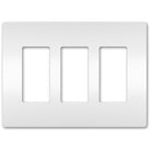 Legrand - radiant Three-Gang Screwless Wall Plate - Lights Canada