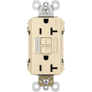 Legrand - radiant 20A Tamper-Resistant Self-Test GFCI Outlet with Night Light - Lights Canada