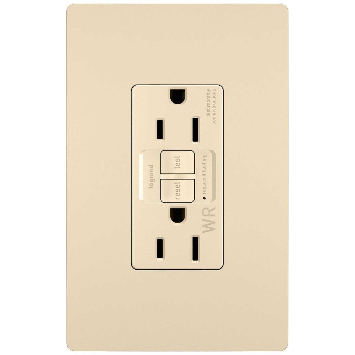 Legrand - radiant Spec-Grade 15A Weather-Resistant Self-Test GFCI Receptacle - Lights Canada
