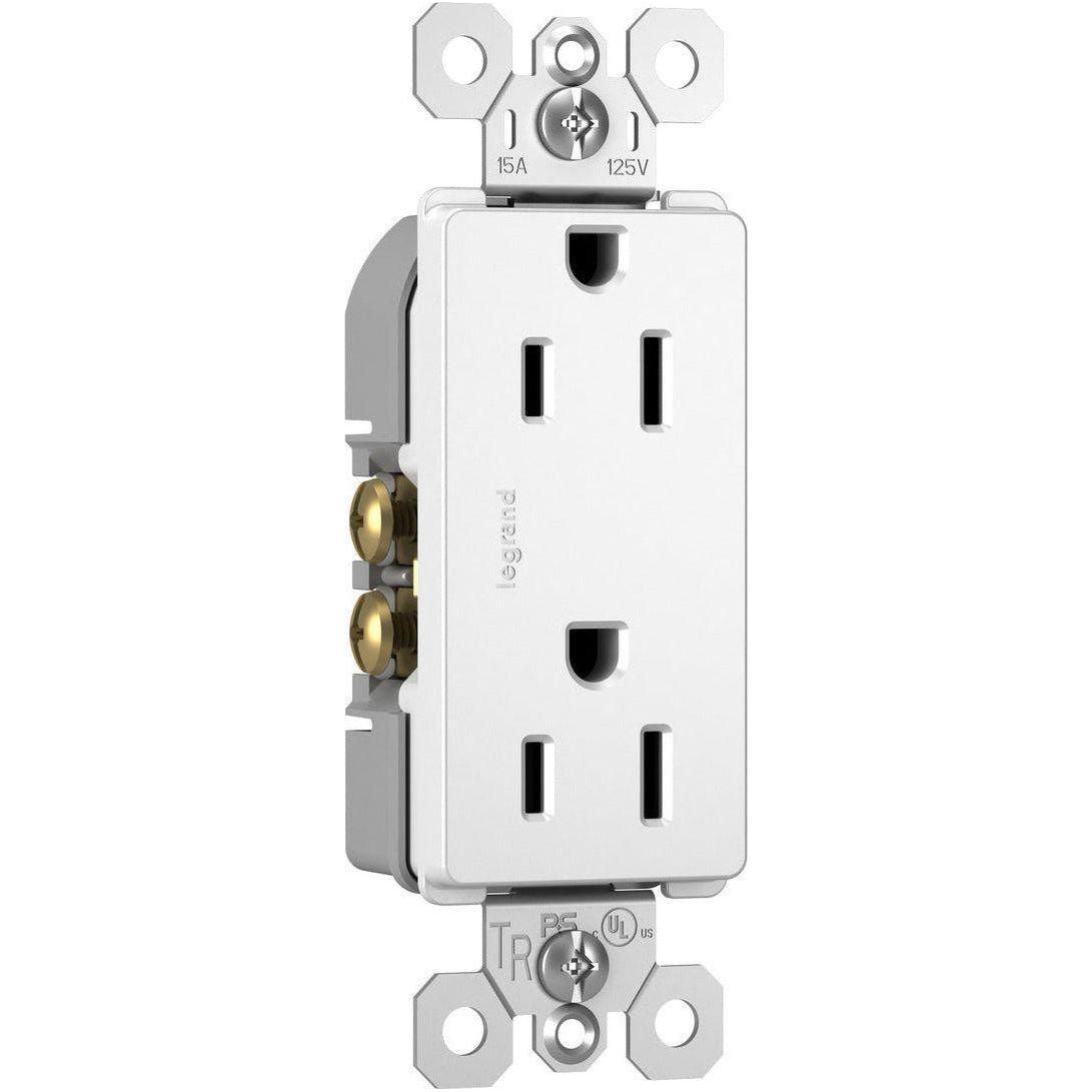 Legrand - radiant 15A 125V Duplex Tamper-Resistant Outlet - Lights Canada