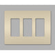 Legrand - radiant Three-Gang Screwless Wall Plate - Lights Canada