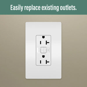 Legrand - Smart 20A Outlet with Netatmo - Lights Canada