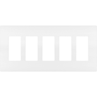 Legrand - radiant Five-Gang Screwless Wall Plate - Lights Canada