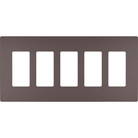 Legrand - radiant Five-Gang Screwless Wall Plate - Lights Canada