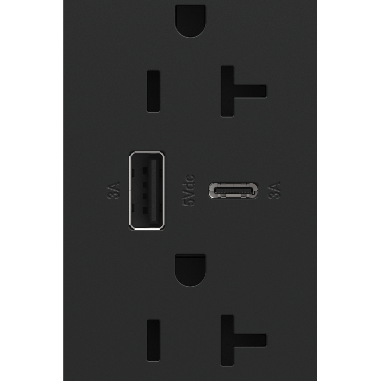 Legrand - Adorne 20A Tamper-Resistant Ultra-Fast USB Type A/C Outlet - Lights Canada