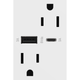 Legrand - Adorne 15A Tamper-Resistant Ultra-Fast USB Type A/C Outlet - Lights Canada